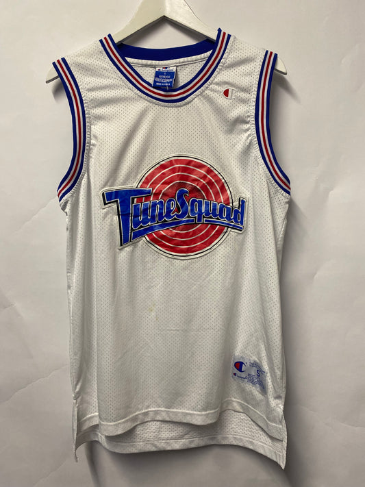 Champion White Michael Jordan Space Jam Tune Squad Basketball Top Small