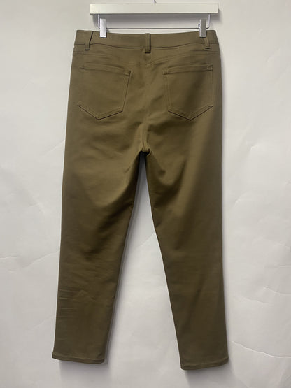 Tory Burch Olive Green Cotton Jeans 12/US 8