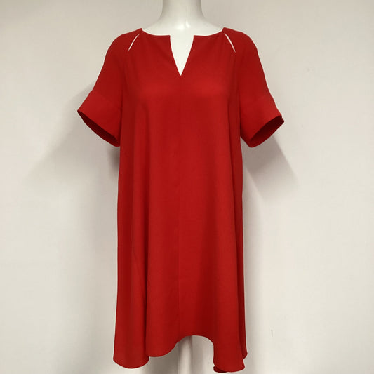 Phase Eight Red Cut Out Dress W/ Pockets Size 12