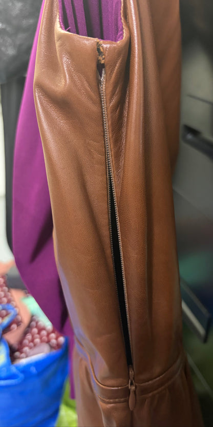 Prada Brown & Plum Dress, Small