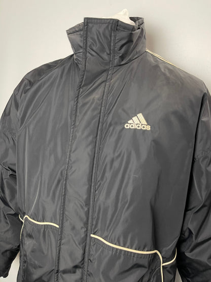 Adidas Black Puffer Jacket Size 38/40