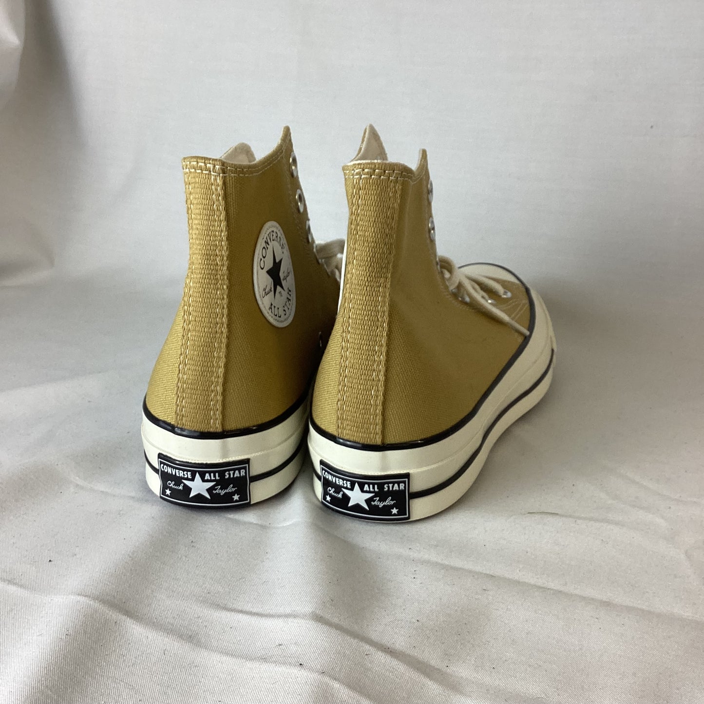 Converse All Stars Mustard High Tops Shoes Size 7 UK