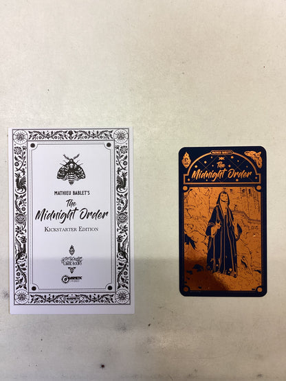 The Midnight Order Mathieu Bablet's Kickstarter Edition Includes Kick Starter Card