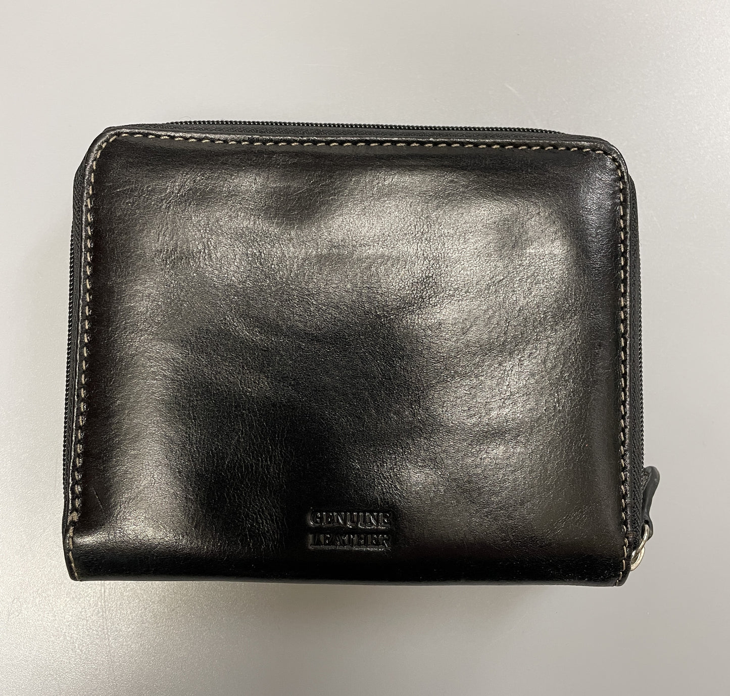 Giani Bernini Black Leather Wallet Purse with Box