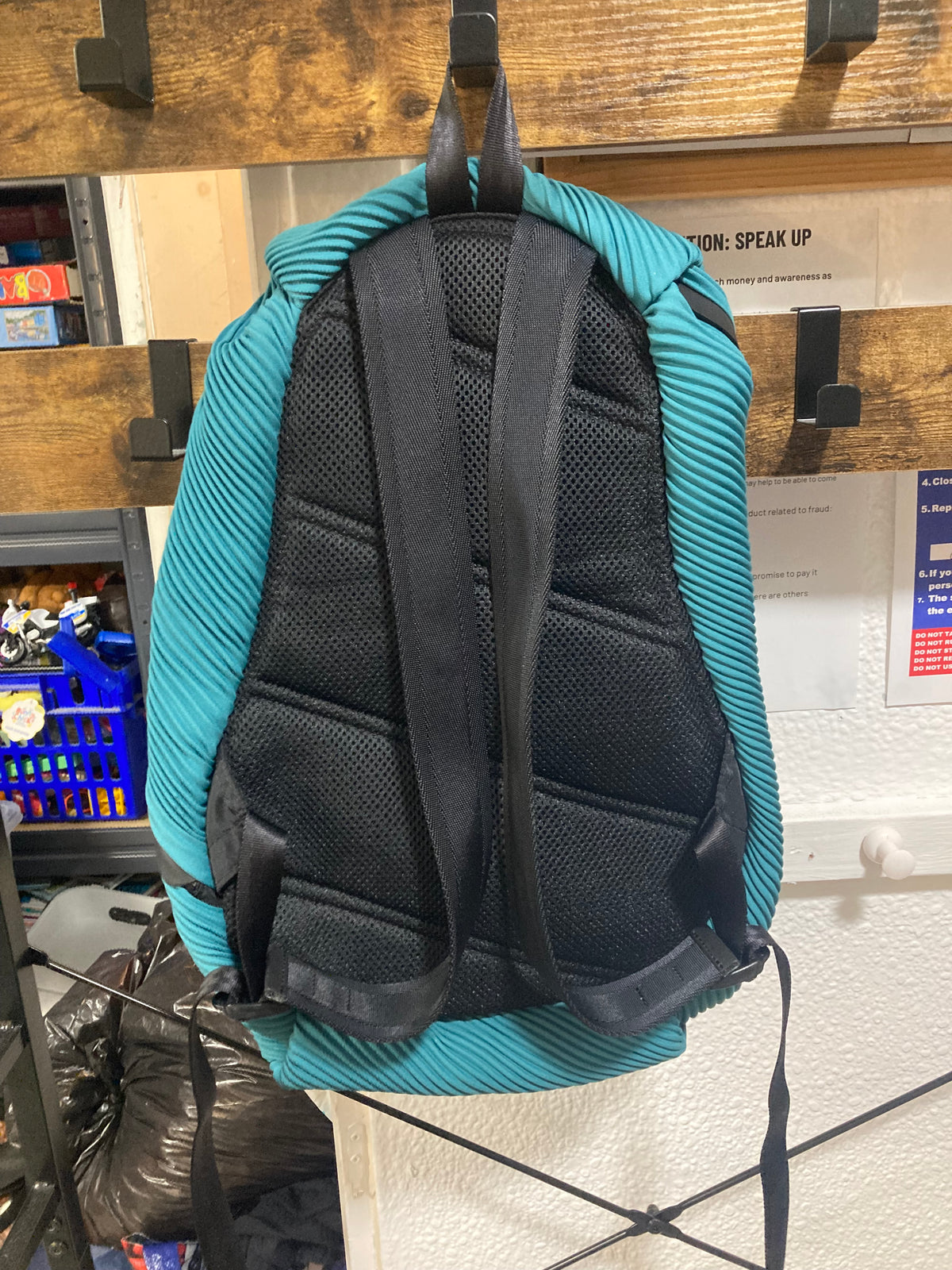 Issey Miyake Pleats Please Emerald Backpack
