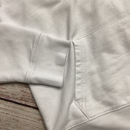 GAP White Cotton Mix Hoody Size M