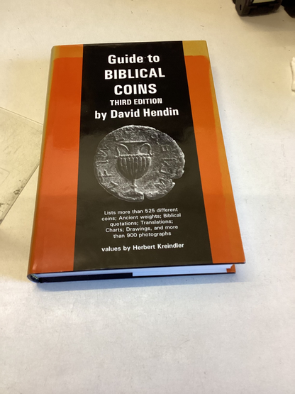 Guide To Biblical Coins Third Edition David Hendin