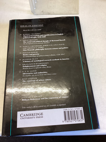 William Robertson and The Expansion of Empire Edited  By Stewart J Brown