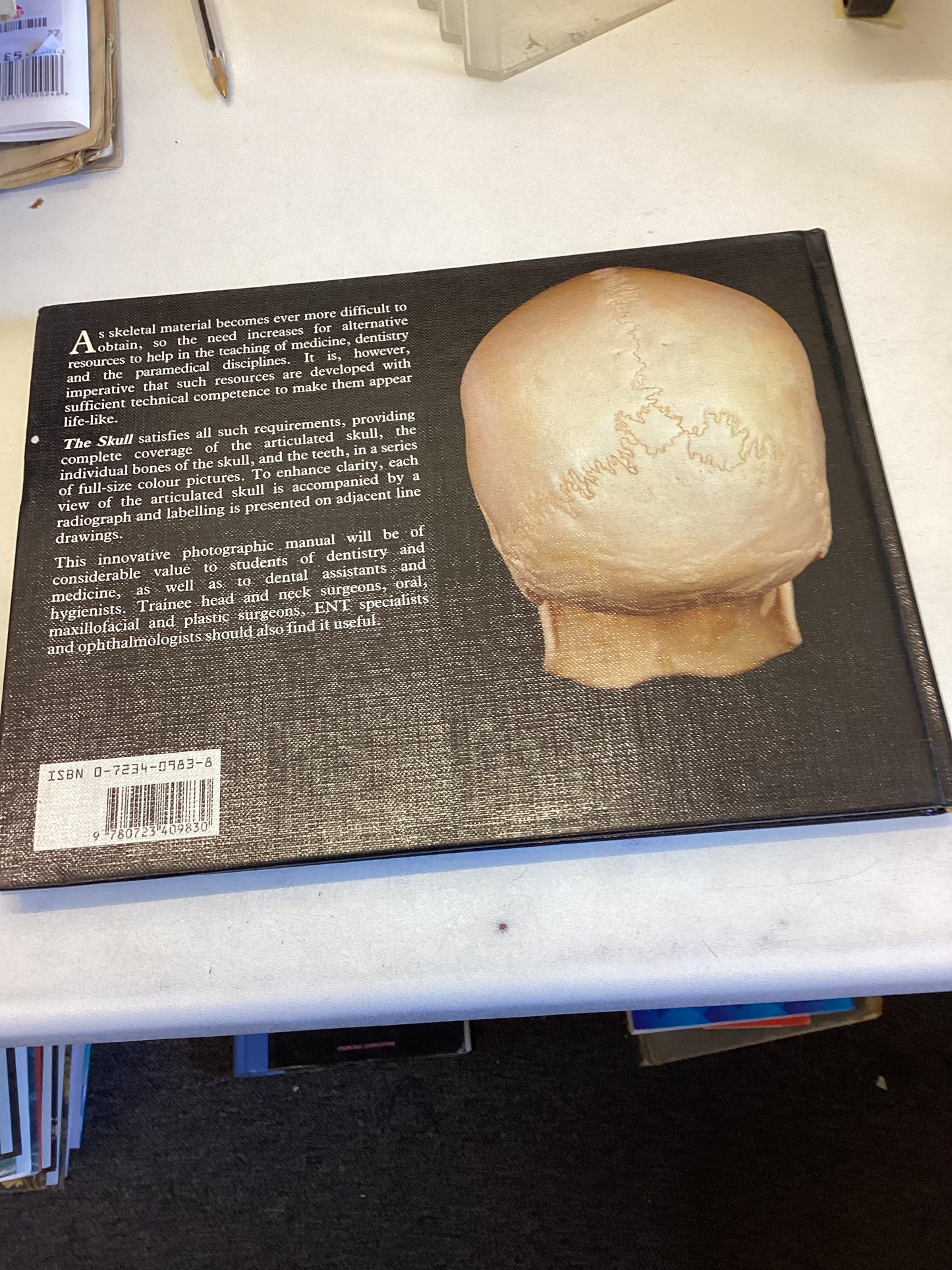 A Colour Atlas of The Skull B K B Berkovitz B J Moxham