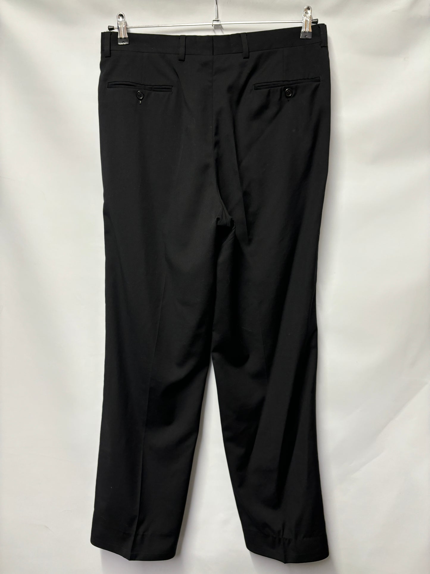 Valentino Black Pure Wool Tuxedo Dinner Suit 39.5R