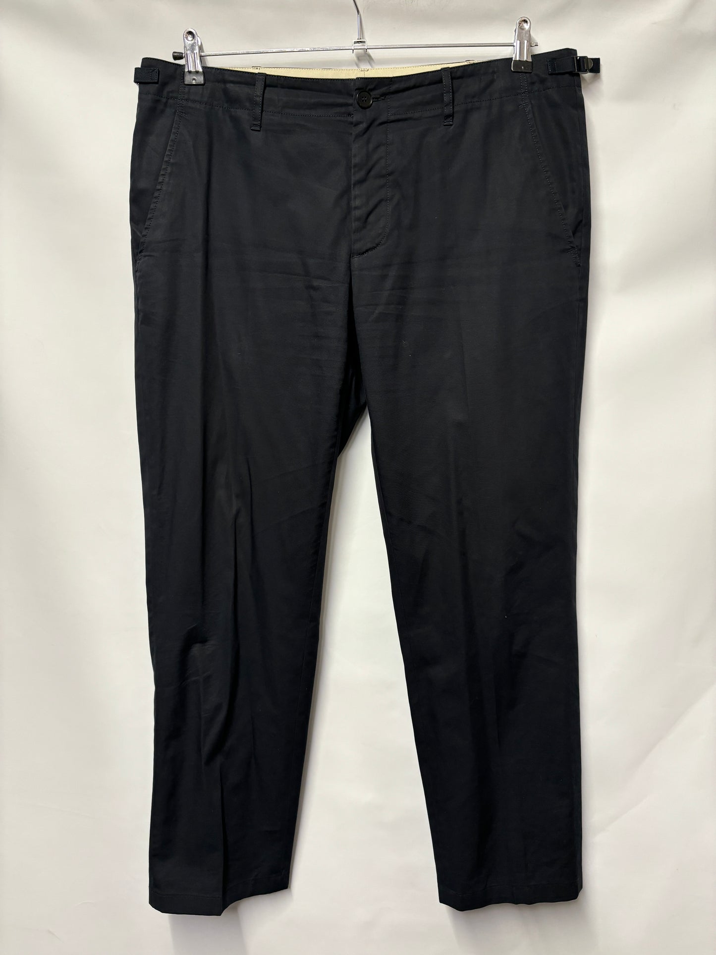 Maison Margiela Navy Tailored Trousers Large