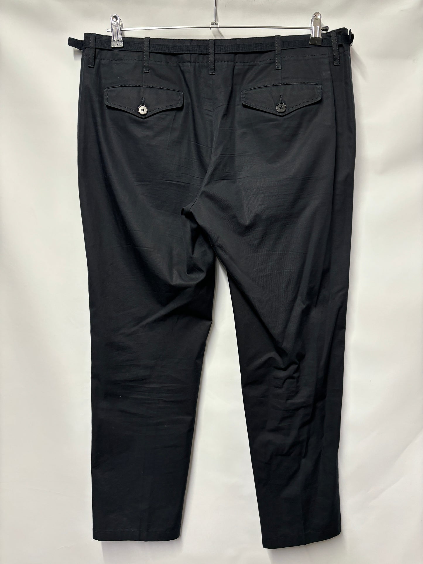 Maison Margiela Navy Tailored Trousers Large