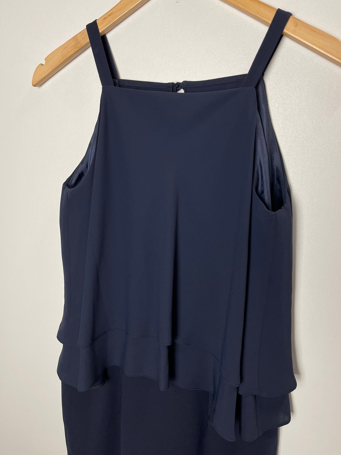 Hobbs Blue Midi Dress Size 8