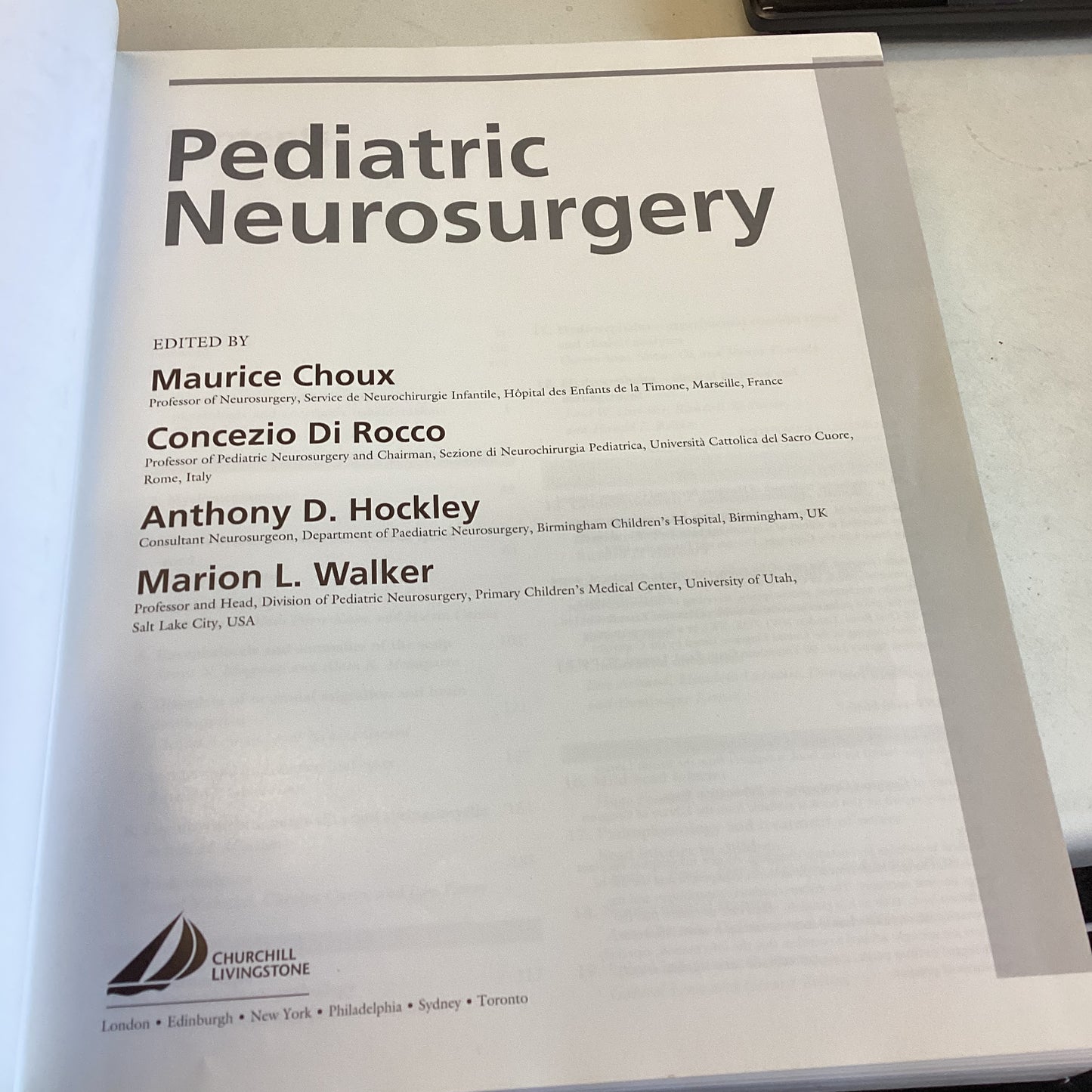 Pediatric Neurosurgery