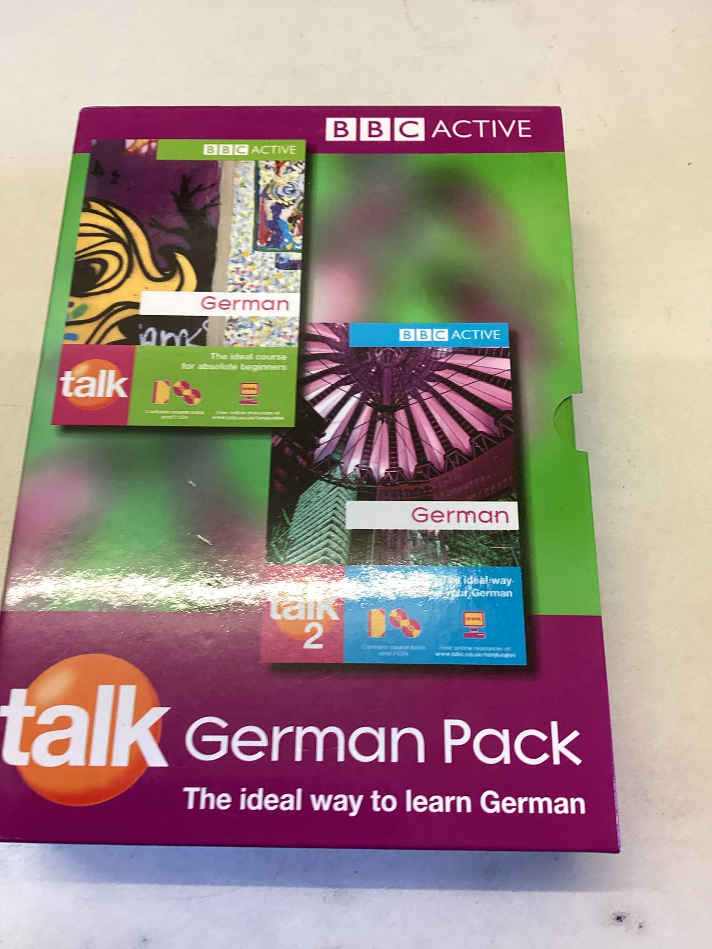 German Pack The Ideal Way To Learn German BBC Active Contains 2 Course Books and 4 CDs
