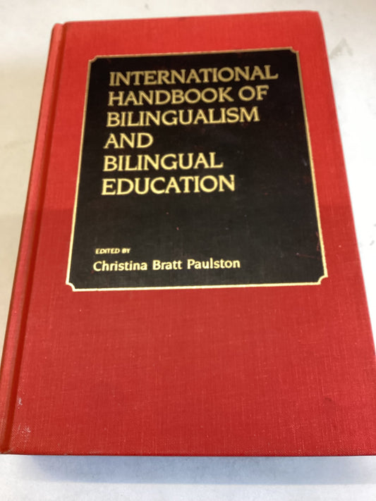 International Handbook of Bilingualism and Bilingual Education