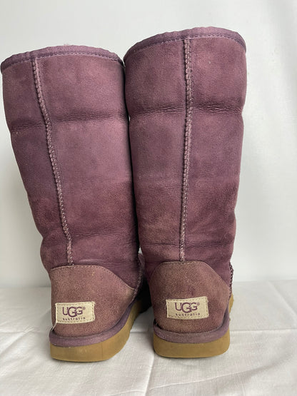 UGG Purple Slipper Boots Size 5.5
