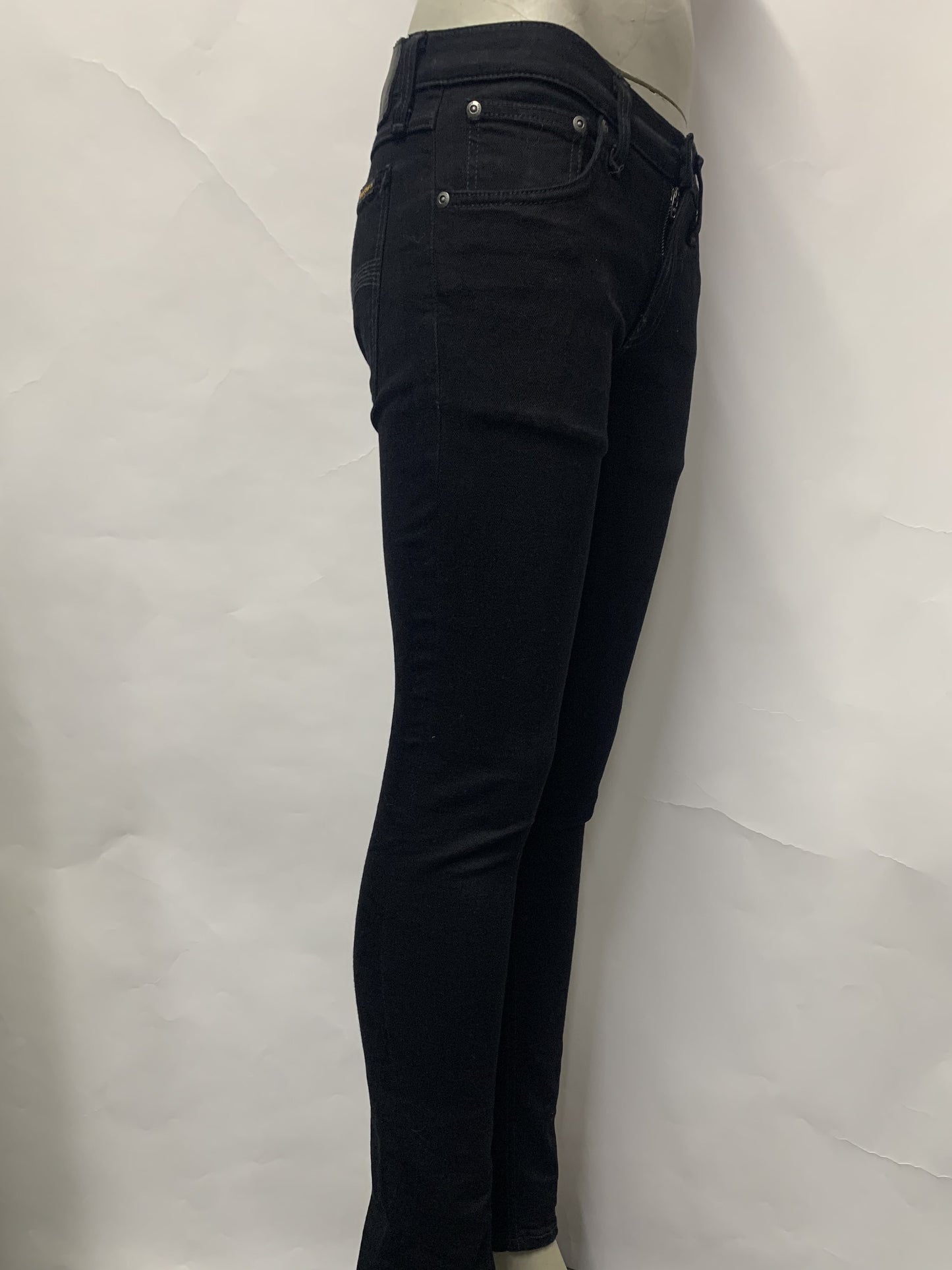 Nudie Jeans Black Skinny Jeans W28 L30