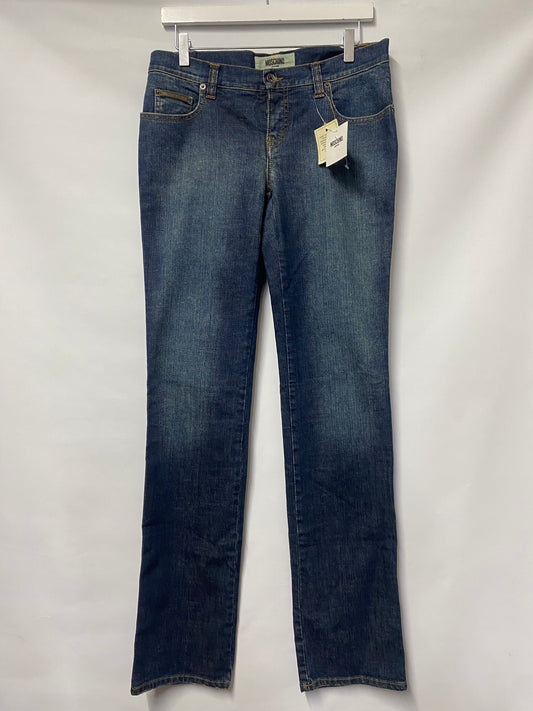 Moschino Blue Straight Leg Jeans 30/M BNWT