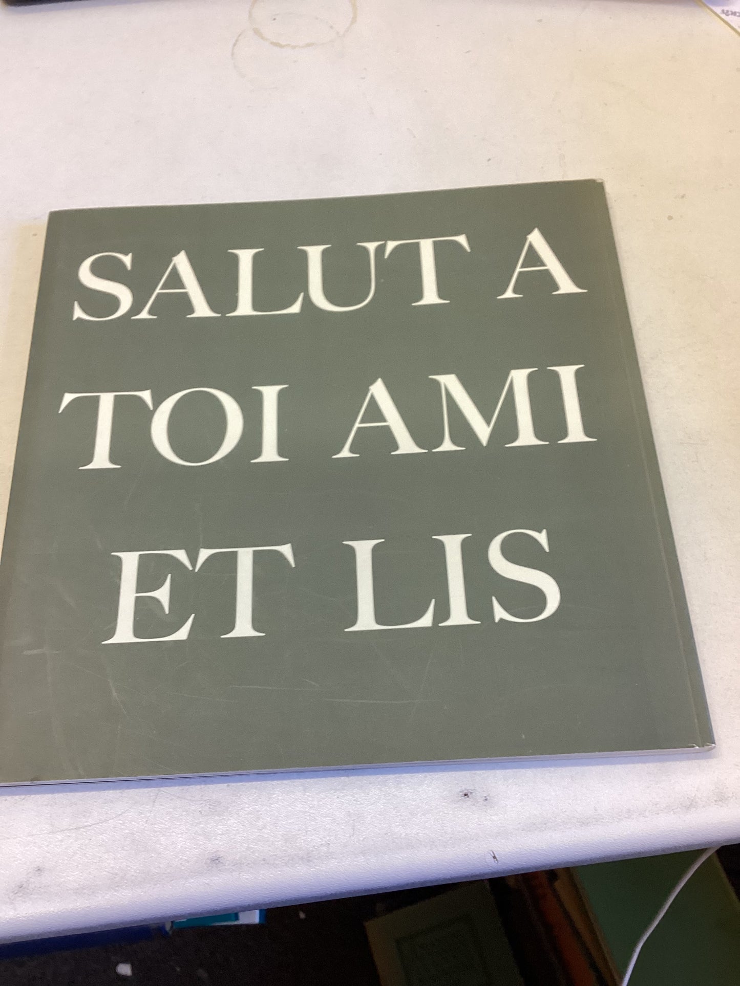 Salve Amice Et Lege  Hail Friend and Read Bilingual Signed Artemis Cooper