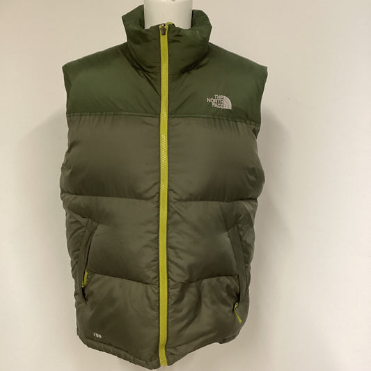 The North Face Green 700 Goose Down Puffer Gilet Size M