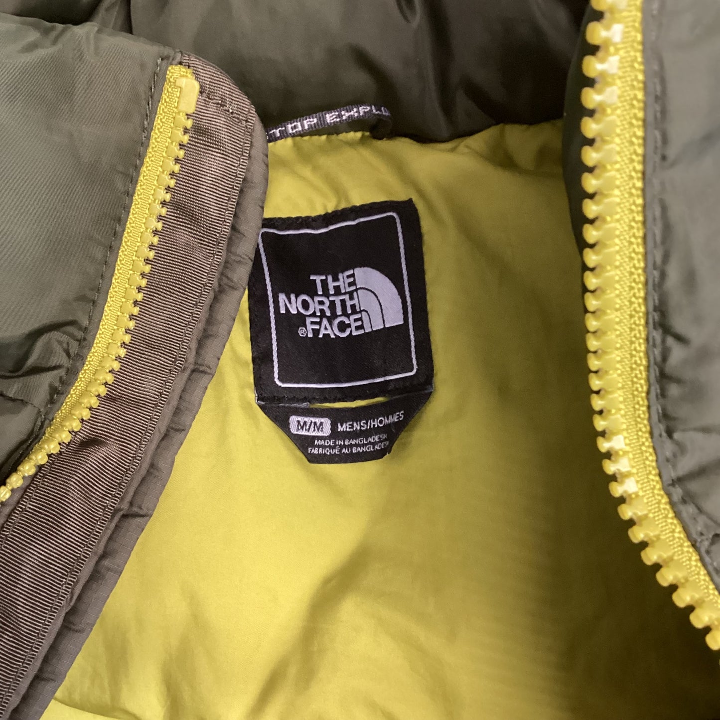 The North Face Green 700 Goose Down Puffer Gilet Size M