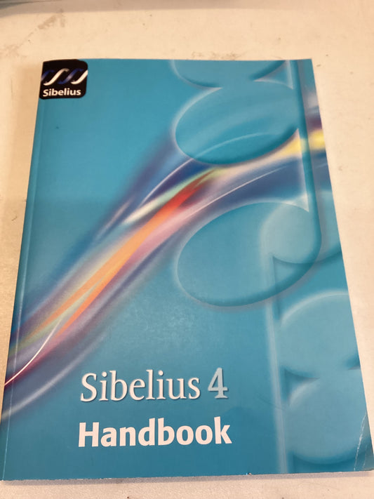 Sibelius 4 Handbook Jonathan & Ben Finn