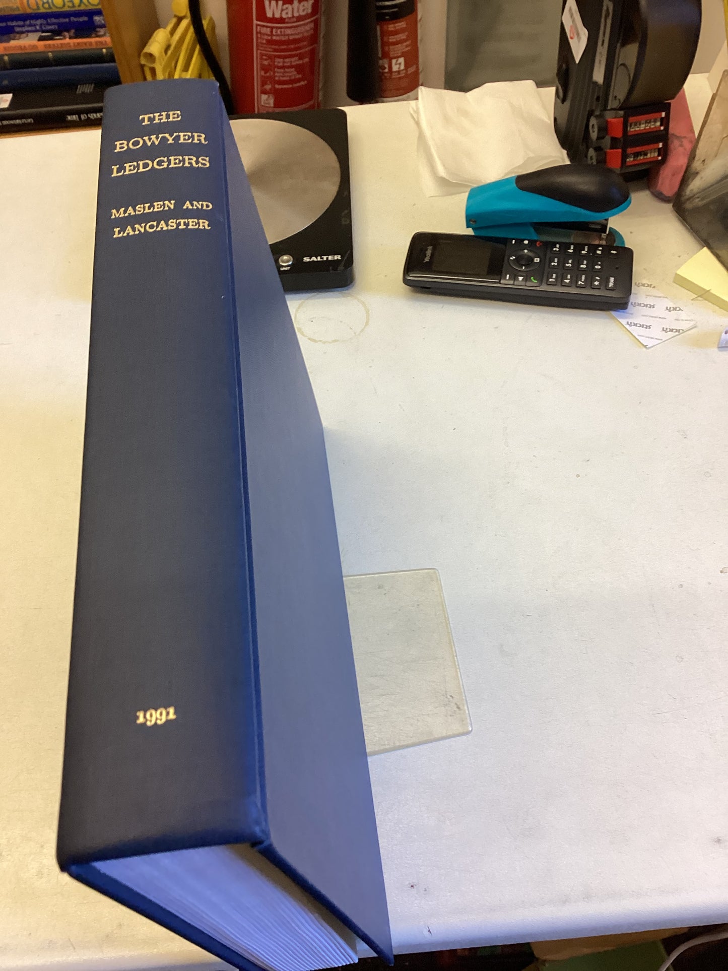 The Bowyer Ledgers Edited by Keith Maslen and John Lancaster