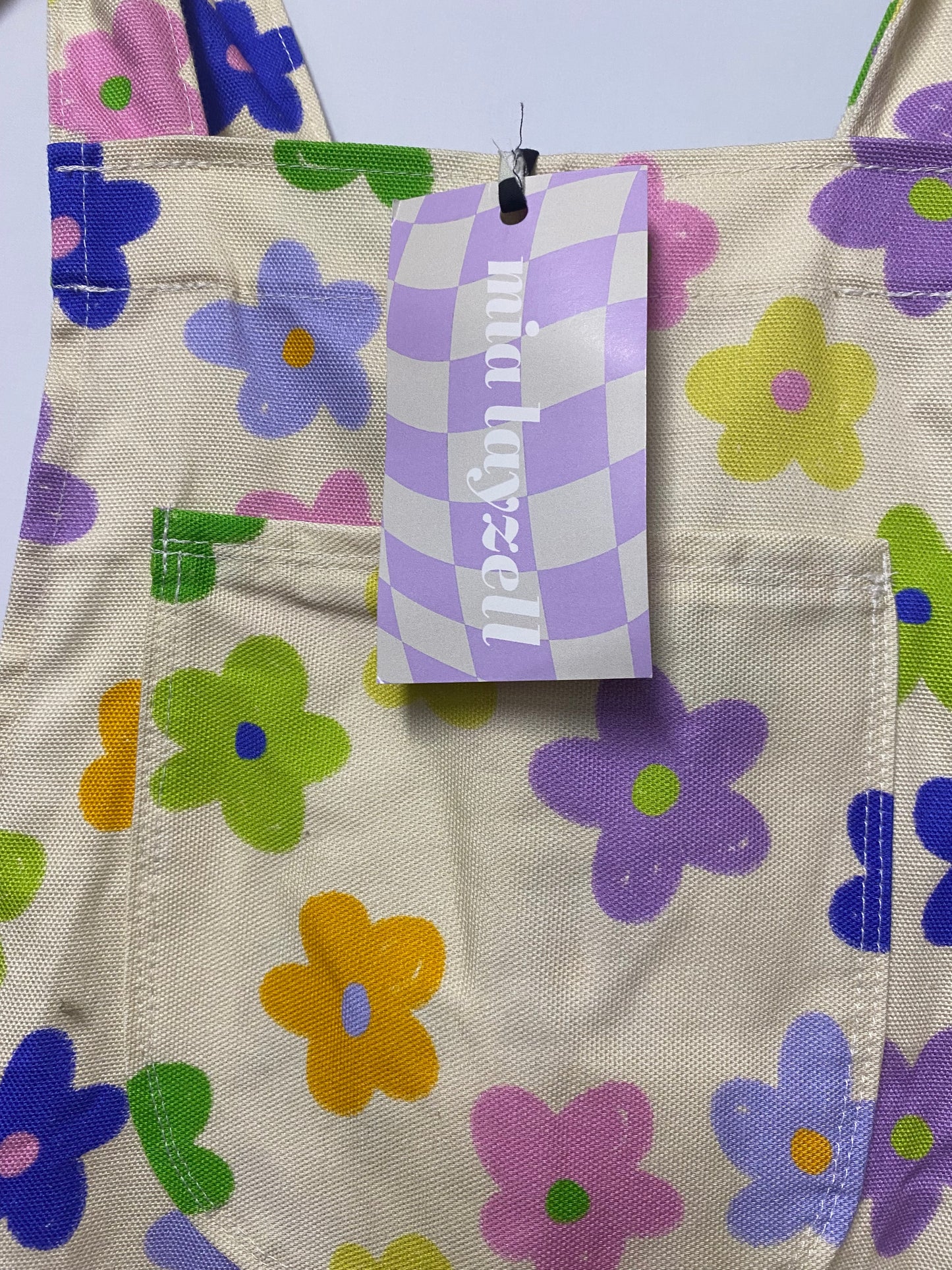 Mia Layzell Colourful Flower Kids Dungarees BNWT