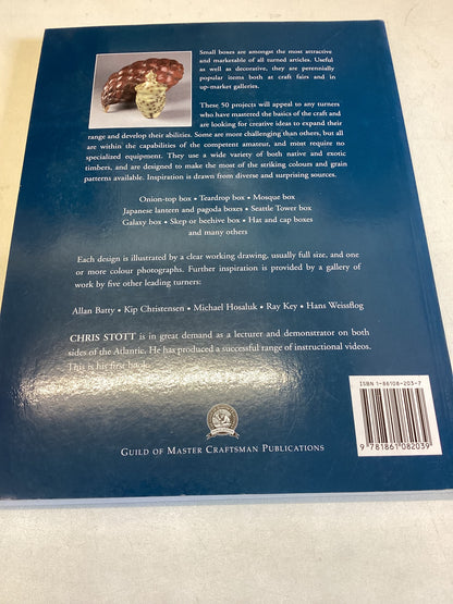 Turned Boxes 50 Designs Chris Stott