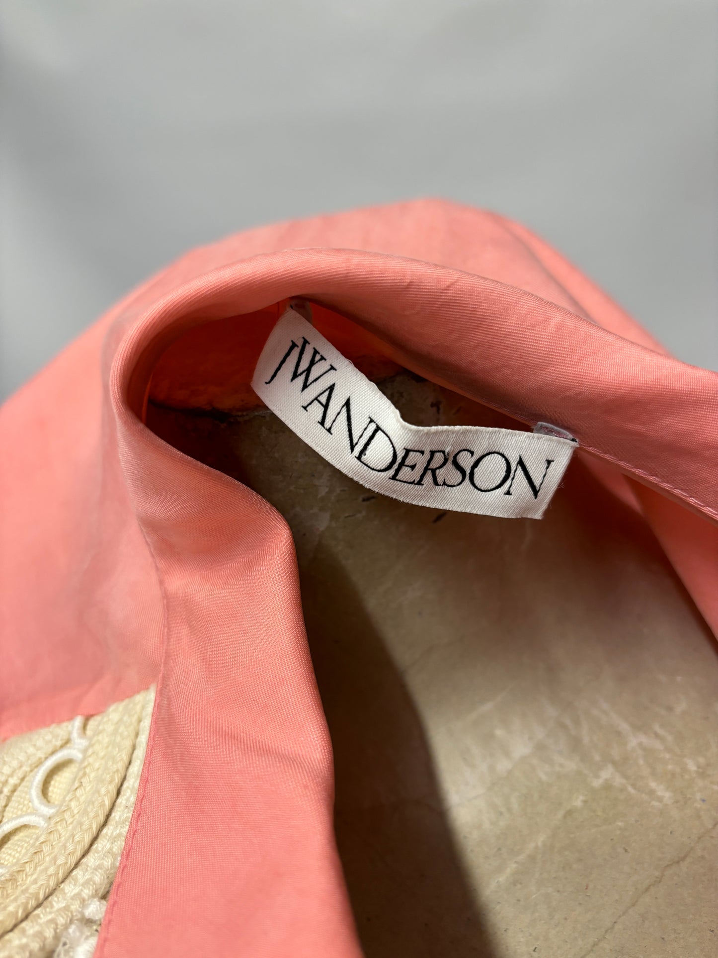 JW Anderson Pink and White Dress Small