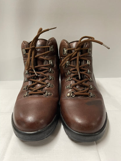 Merrell Brown Leather Boots Size 8 Wide