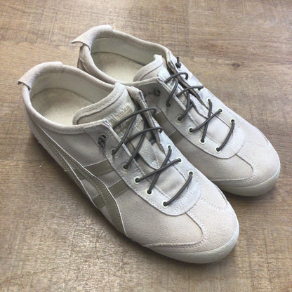 Onitsuka Tiger Cream Beige Slip On Trainers 1183C157 Size 5 UK