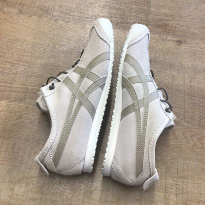 Onitsuka Tiger Cream Beige Slip On Trainers 1183C157 Size 5 UK