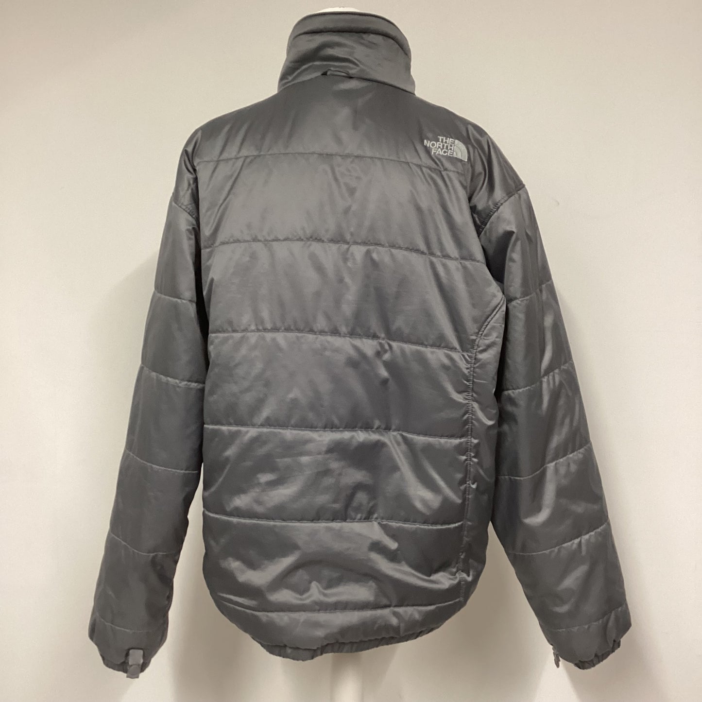 The North Face Grey Silver Lighweight Padded Jacket Size M