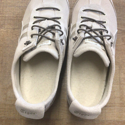 Onitsuka Tiger Cream Beige Slip On Trainers 1183C157 Size 5 UK