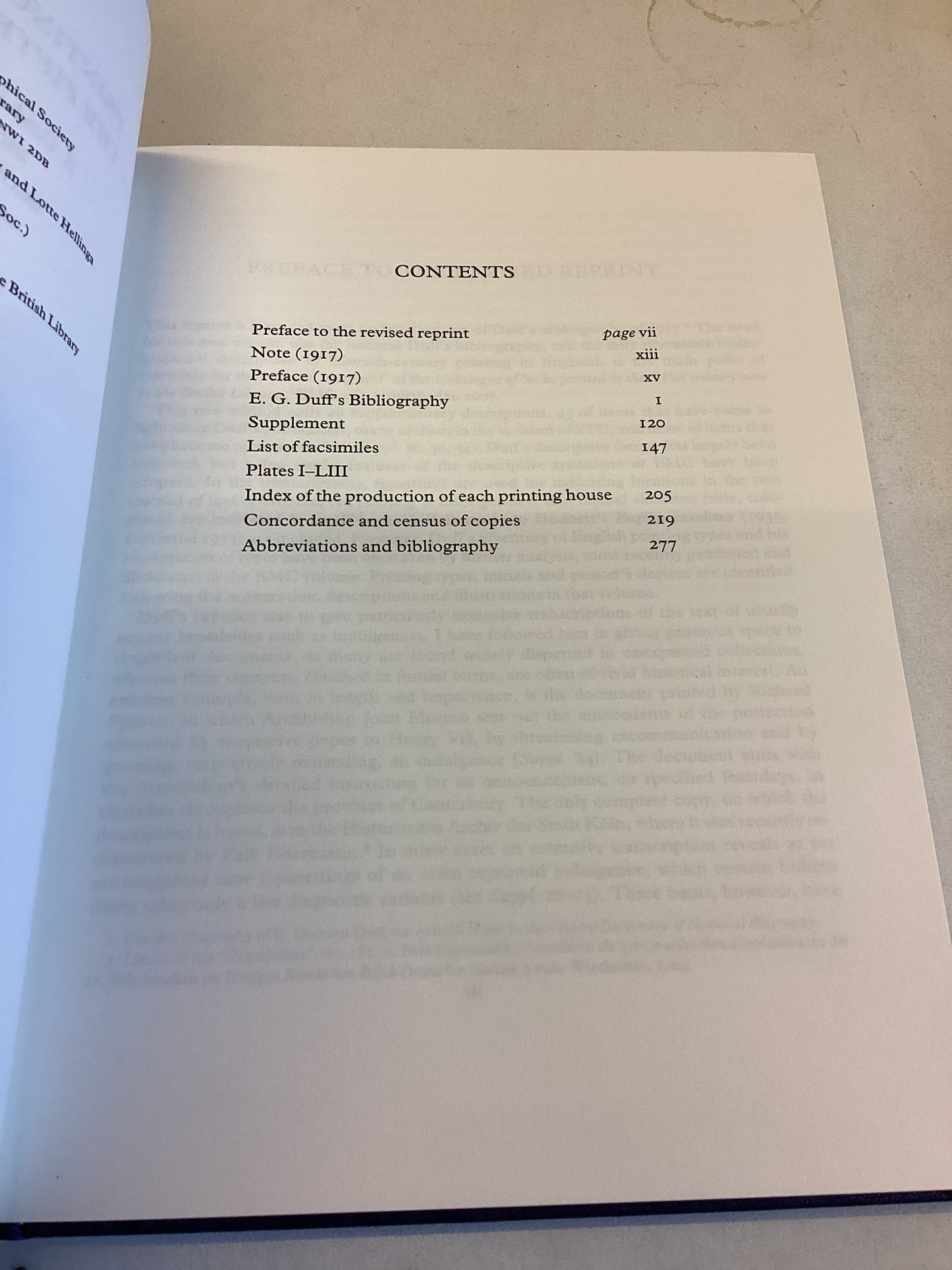 Printing In England In The Fifteenth Century Duff's 15th C English Books Enlarged