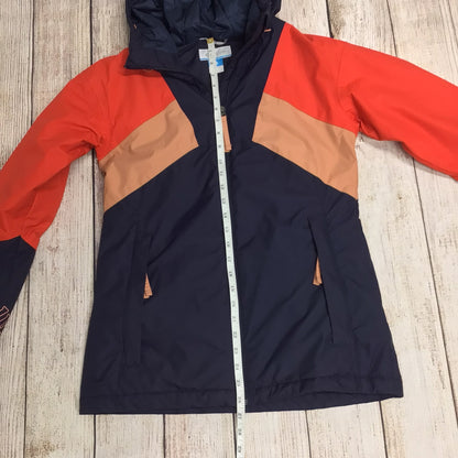 Columbia Omni-Tech Orange & Blue Jacket w/Snow Skirt Size S