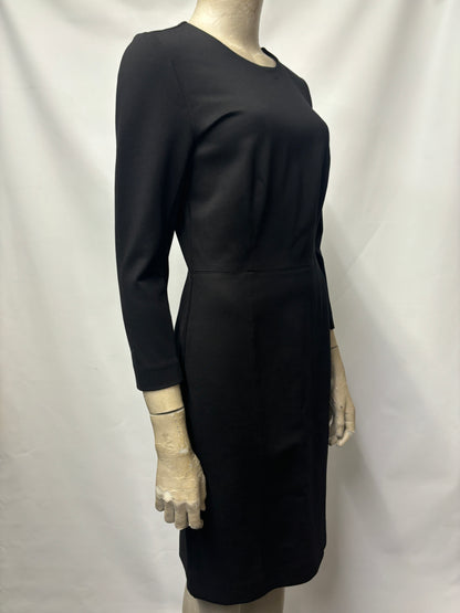 J. Crew Black Smart Fitted Work Dress 2/Small