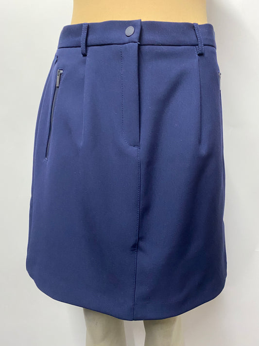 Lacoste Navy A-line Skirt 10