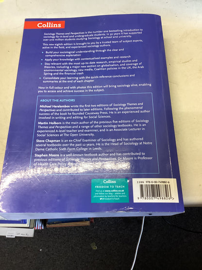 Sociology Themes and Perspectives 8th Edition Haralambos and Holborn