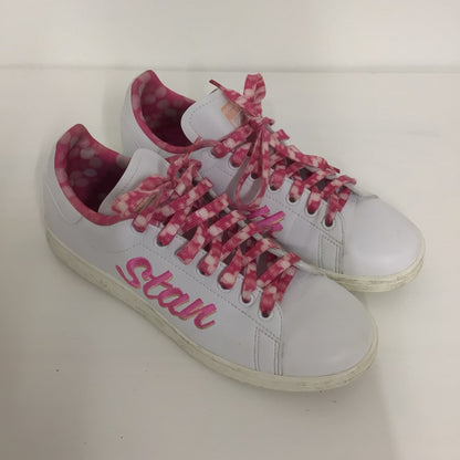 Adidas Primegreen Stan Smith Pink & White Trainers Size UK 7.5