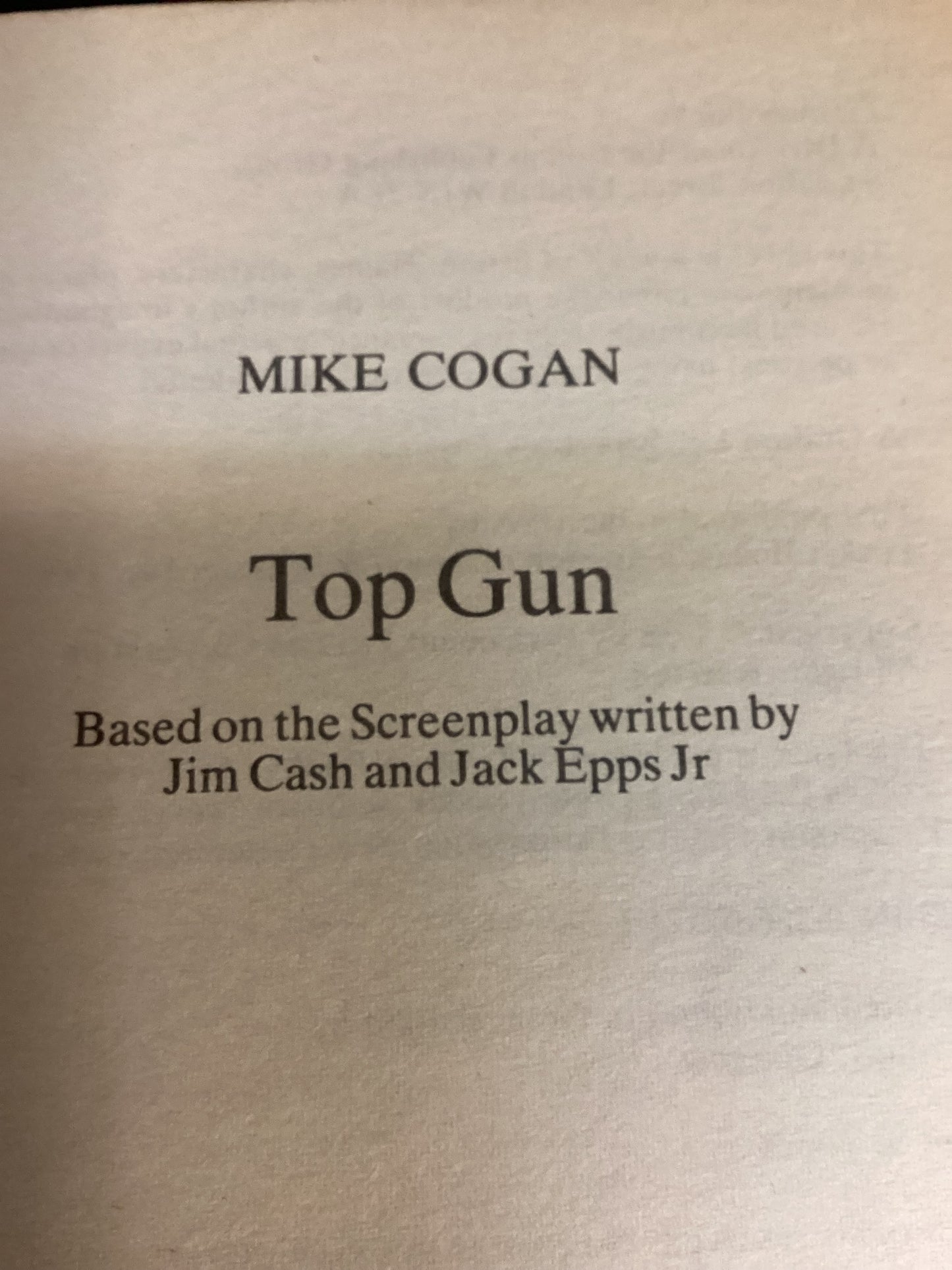 Top Gun by Mike Cogan