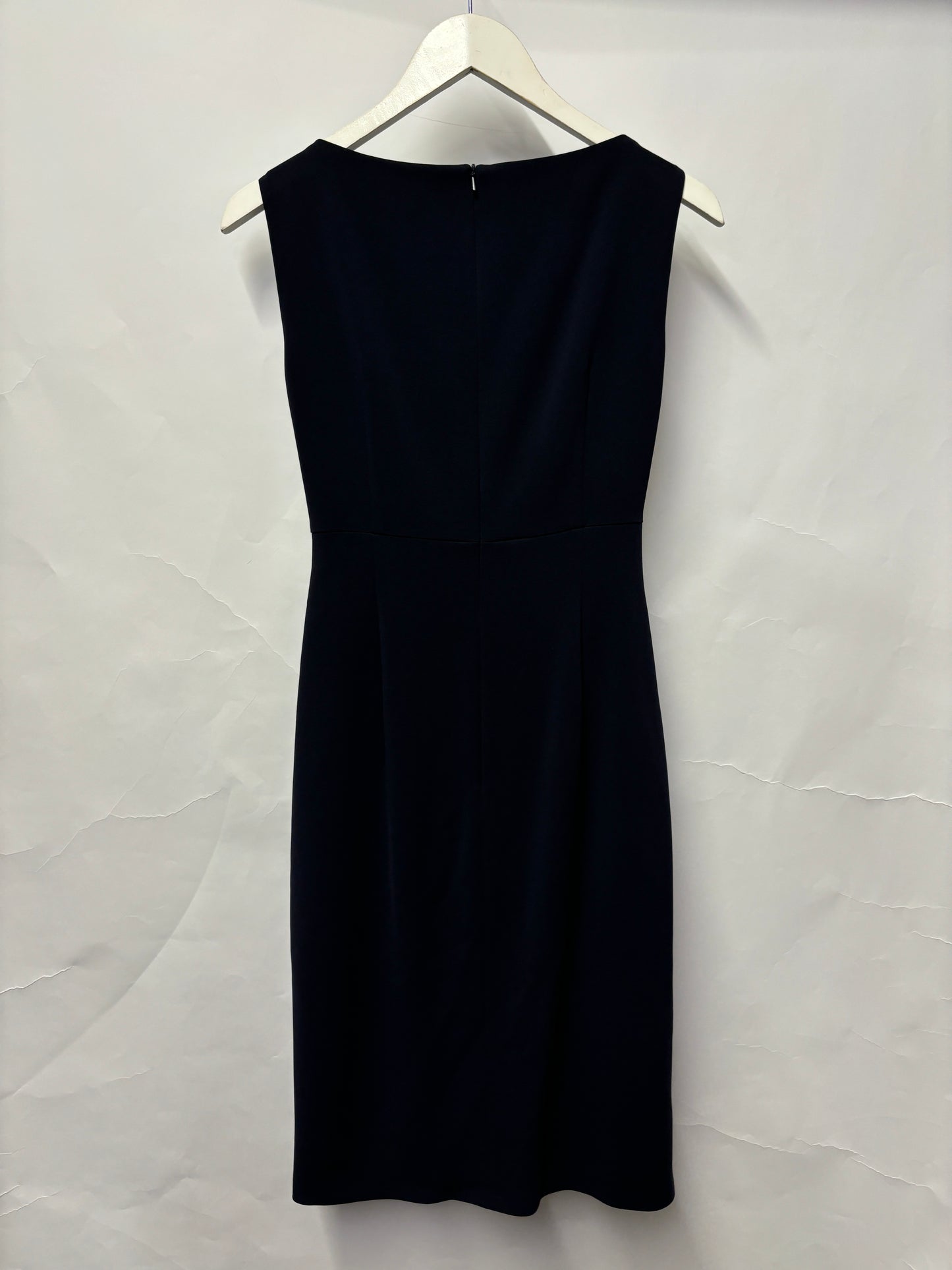 MaxMara Studio Navy Sleeveless Work Dress 12