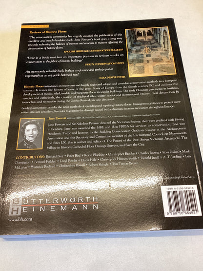 Historic Floors Their Care and Conservation Jane Fawcett