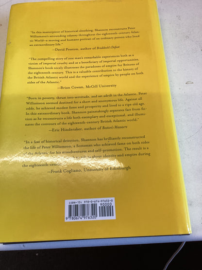 Indian Captive Indian King Peter Williamson In America and Britain Timothy J Shannon
