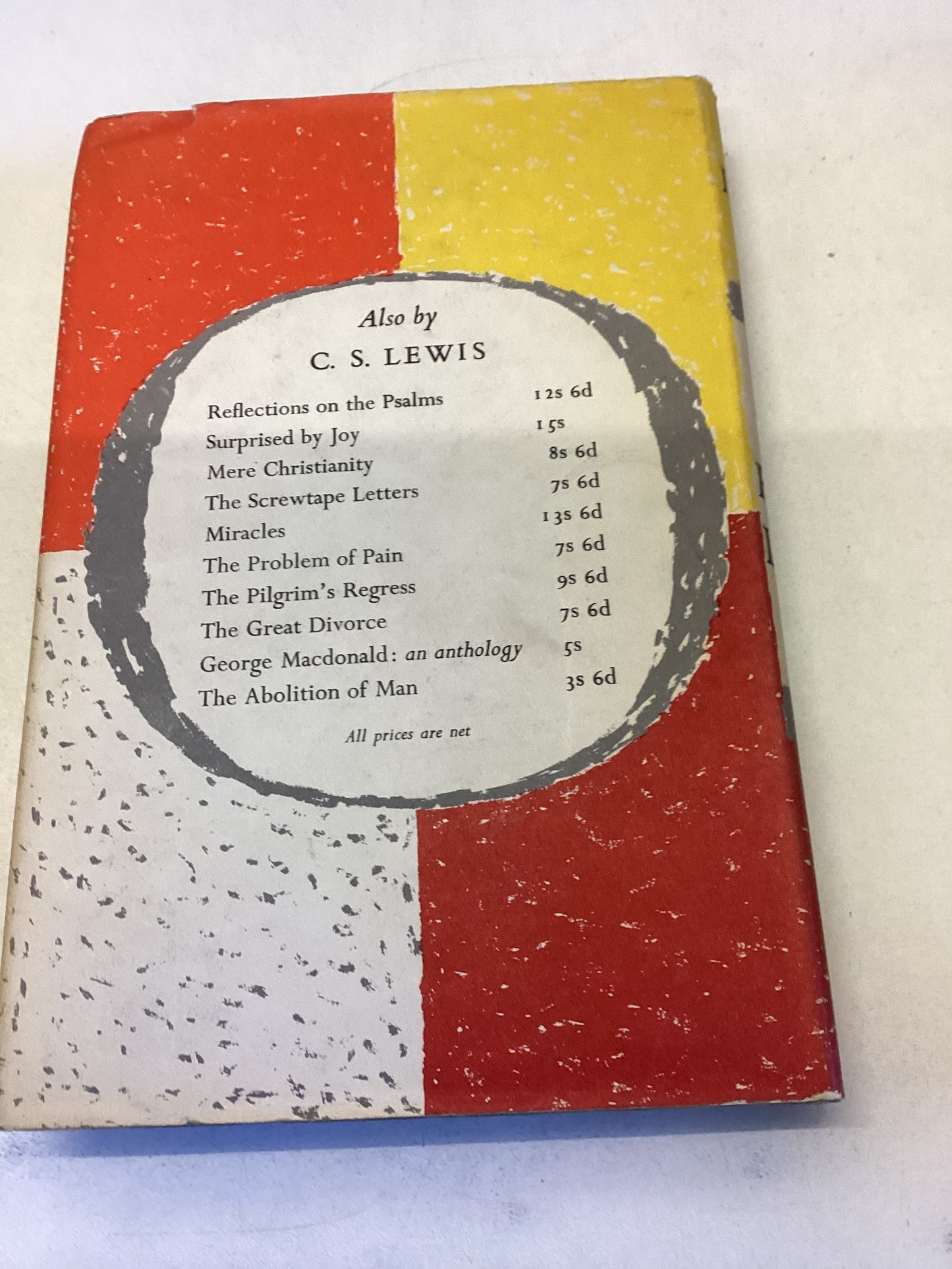 The Four Loves C S Lewis Affection Friendship Eros Charity  First Edition 1960