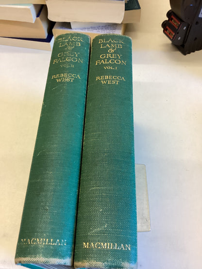 Black Lamb and Grey Falcon Vol 1 and Vol 2 Rebecca West