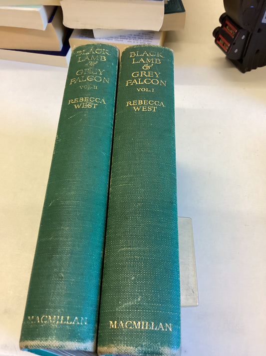 Black Lamb and Grey Falcon Vol 1 and Vol 2 Rebecca West