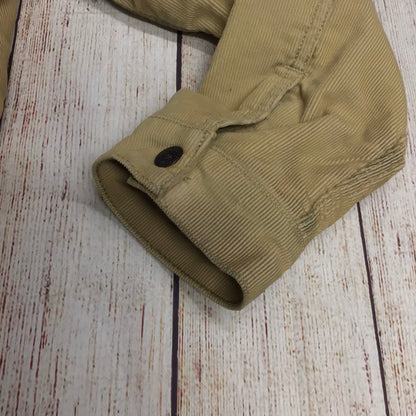 Levi's Yellow Beige Corduroy Sherpa Lined Jacket Size L